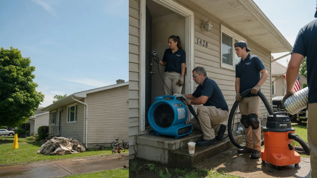 Water Damage Restoration in New Salem, PA near me